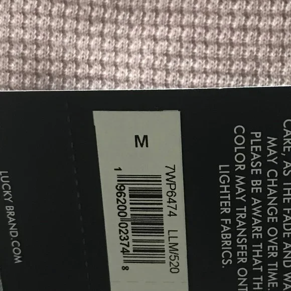 Lucky Brand Pink Floral Henley (NWT) - Picture 12 of 14